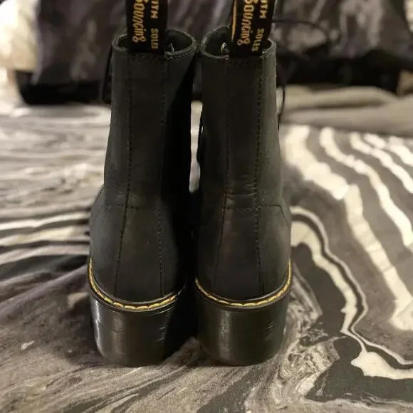 Dr. Martens Black Ankle Boots - Picture 3 of 6
